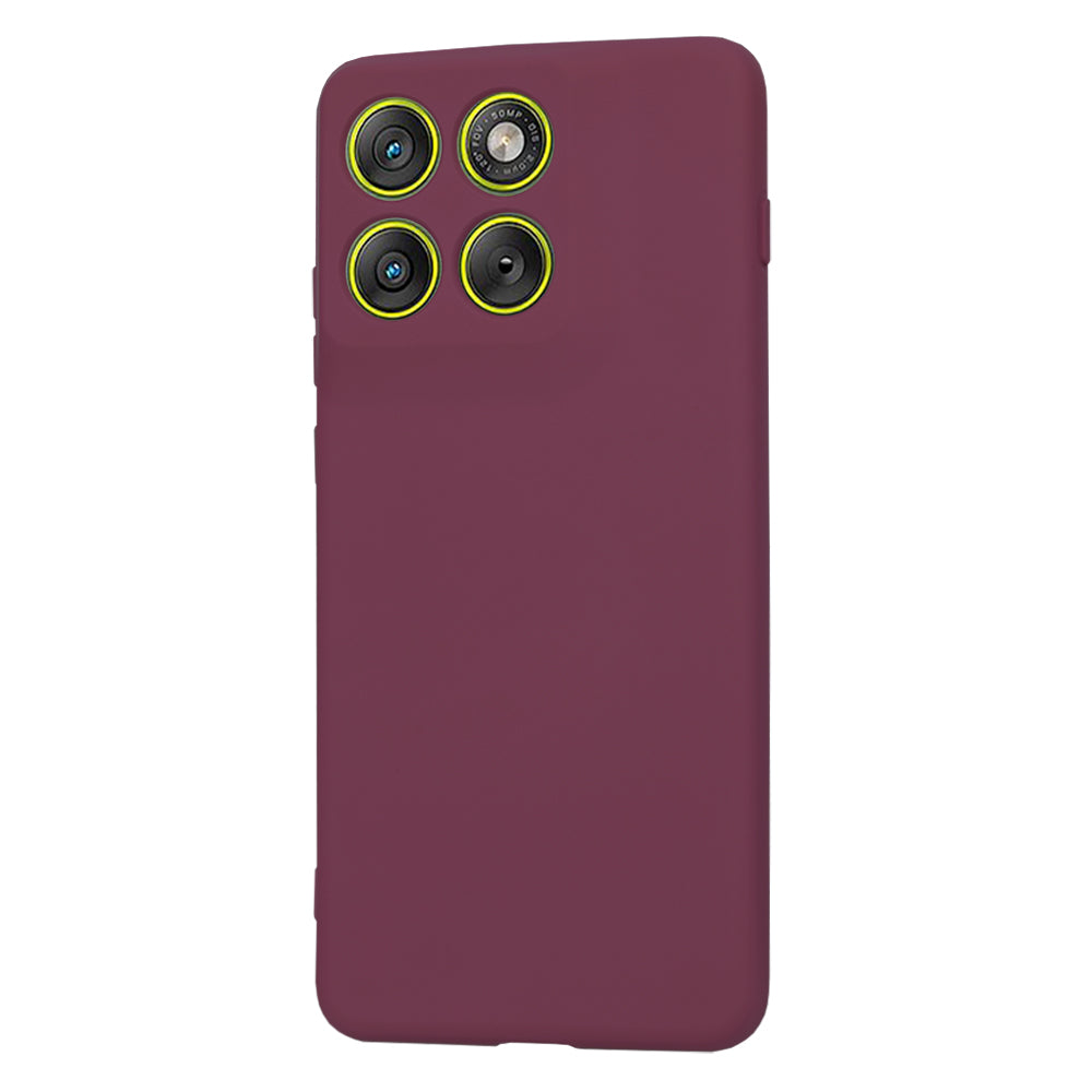 Futrola za Motorola Edge 70, Techsuit, SoftFlex, Višnja