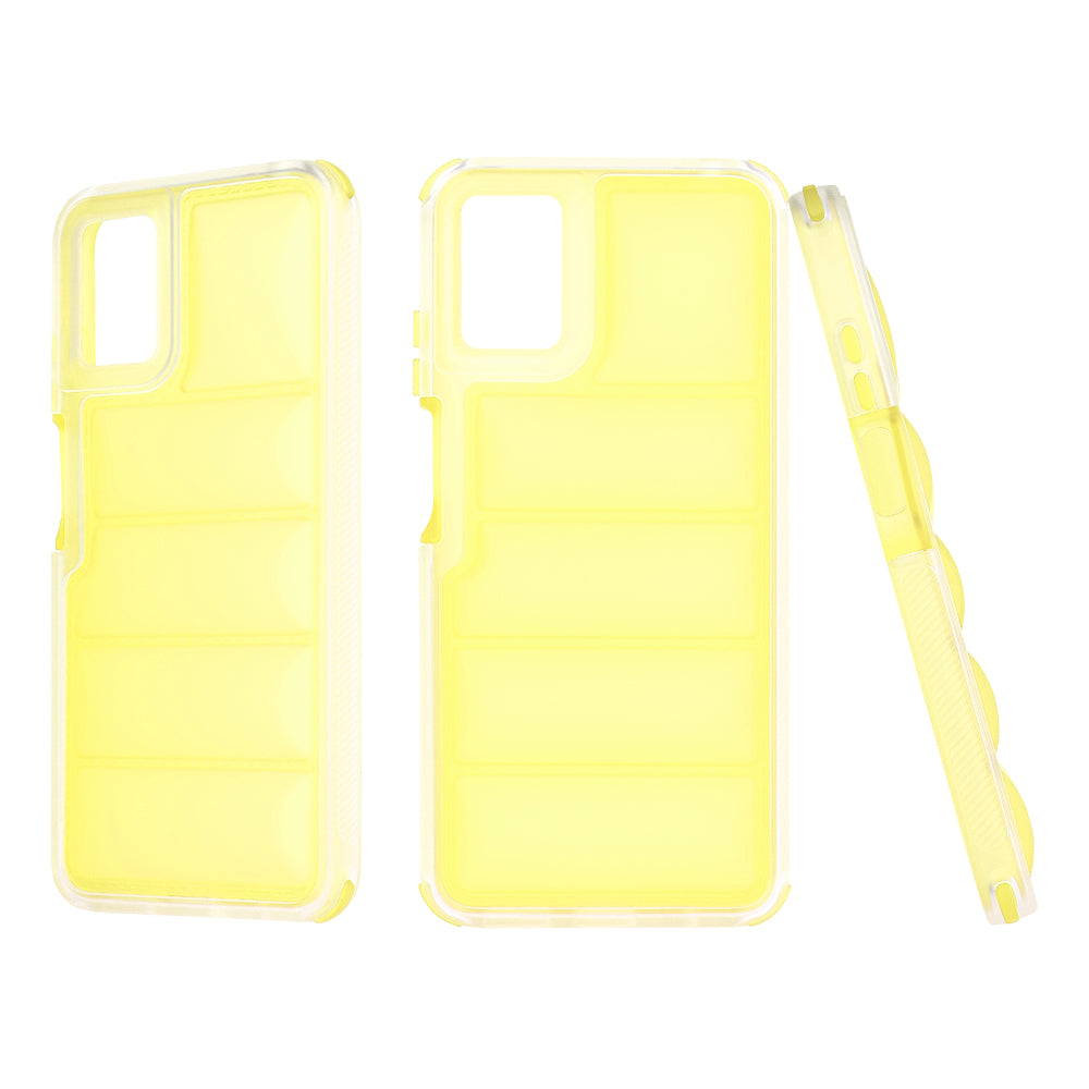 Maska za Motorola Moto E22i / E22, Techsuit, Wave Shield, Žuta