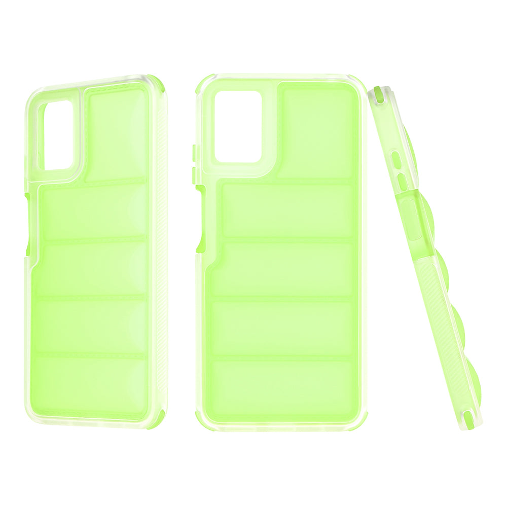 Maska za Motorola Moto E22i / E22, Techsuit, Wave Shield, Zelena
