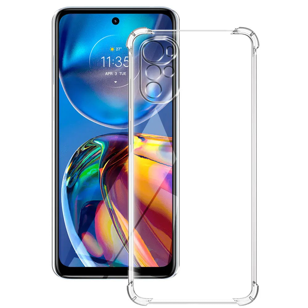 Maska za Motorola Moto E32s / E32 / G22, Techsuit, Otporna na udarce, Prozirna