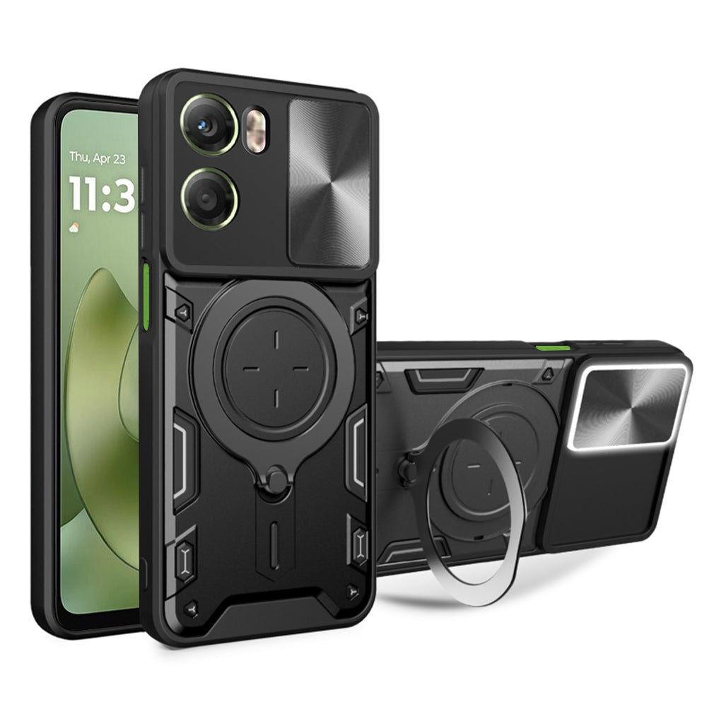 Futrola za Motorola Moto G06, Techsuit, CamGuard Pro, Crna