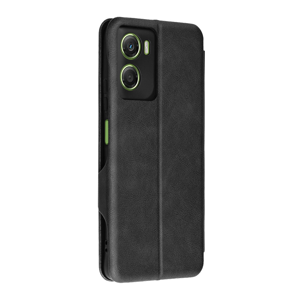 Futrola za Motorola Moto G06, Techsuit, Safe Wallet Plus, Crna