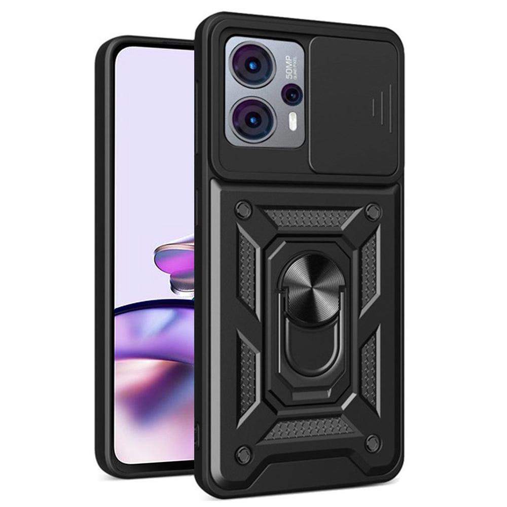 Futrola za Motorola Moto G13 / G23 / G53, Techsuit, CamShield, Crna