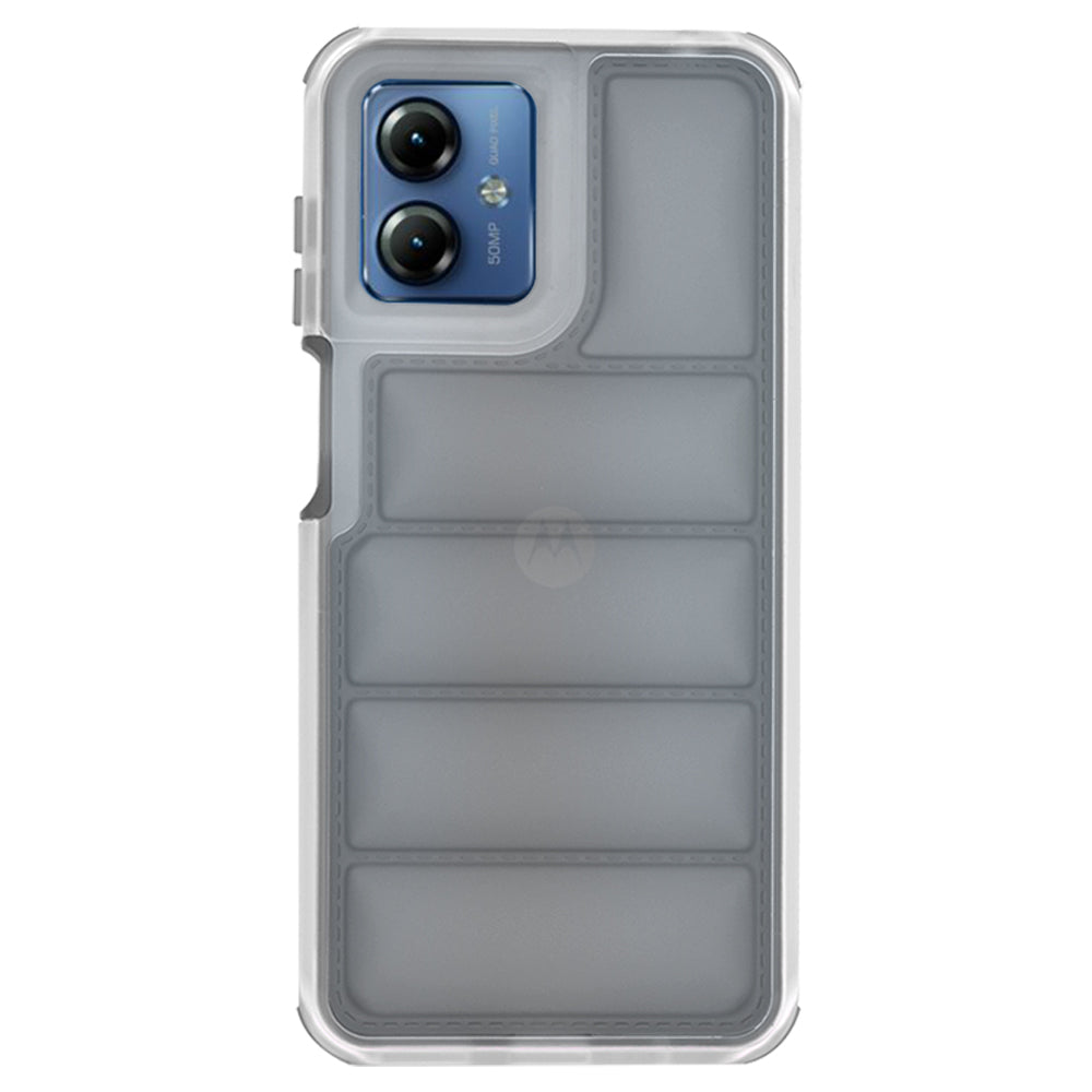 Maska za Motorola Moto G14, Techsuit, Wave Shield, Crna
