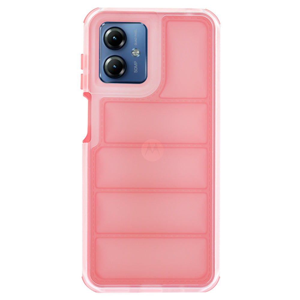 Maska za Motorola Moto G14, Techsuit, Wave Shield, Crvena