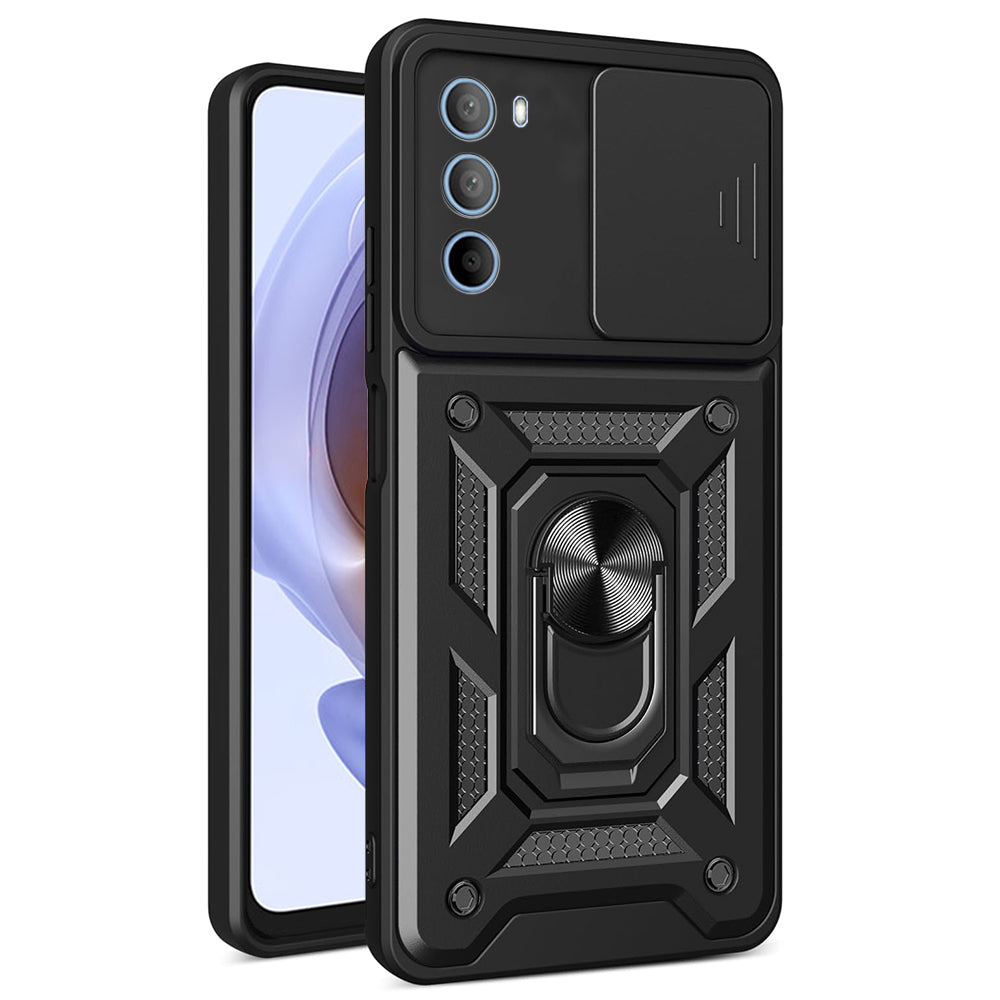 Maska za Motorola Moto G31 / G41, Techsuit, CamShield, Crna