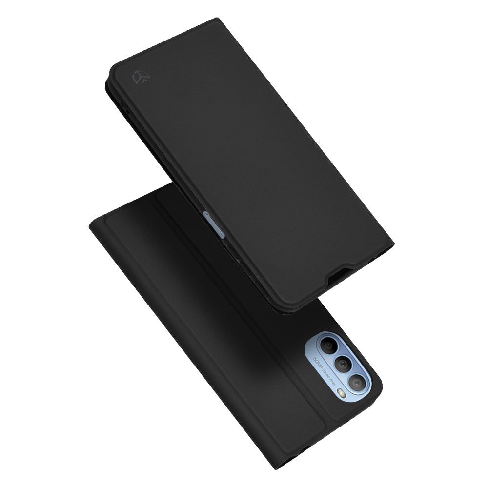 Futrola za Motorola Moto G31 / G41, Techsuit, Magskin Book, Crna