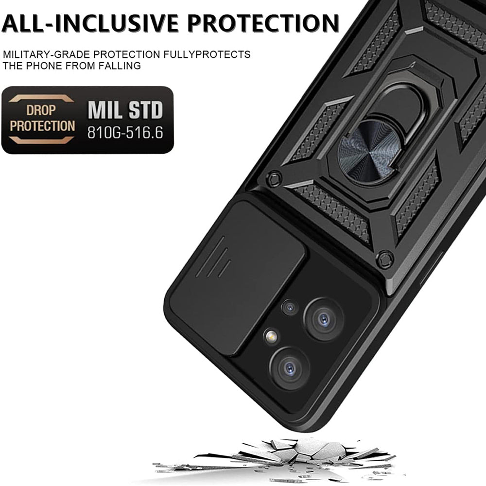 Maska za Motorola Moto G32, Techsuit, CamShield, Crna