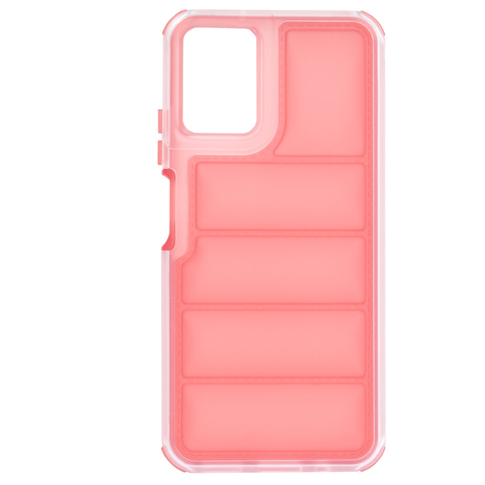 Maska za Motorola Moto G45 / G34, Techsuit, Wave Shield, Crvena