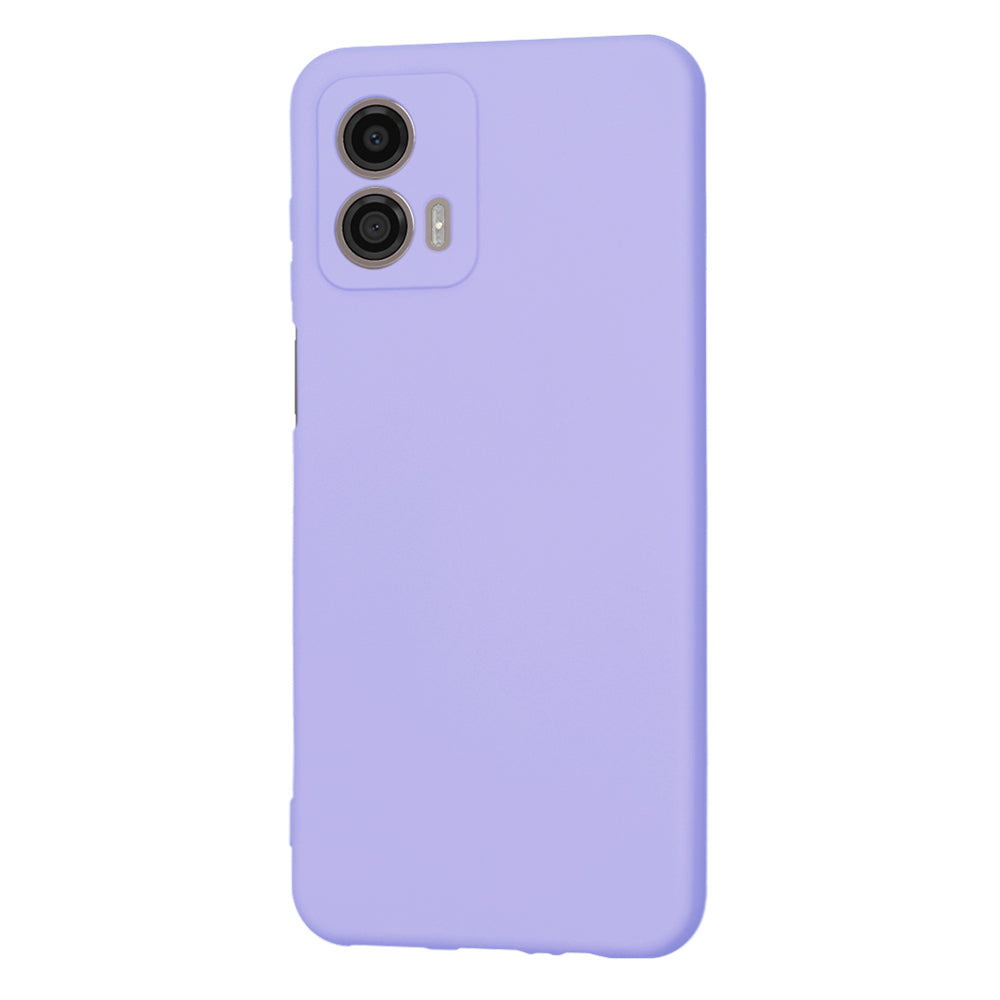 Maska za Motorola Moto G53, Techsuit, SoftFlex, Svijetlo Ljubičasta
