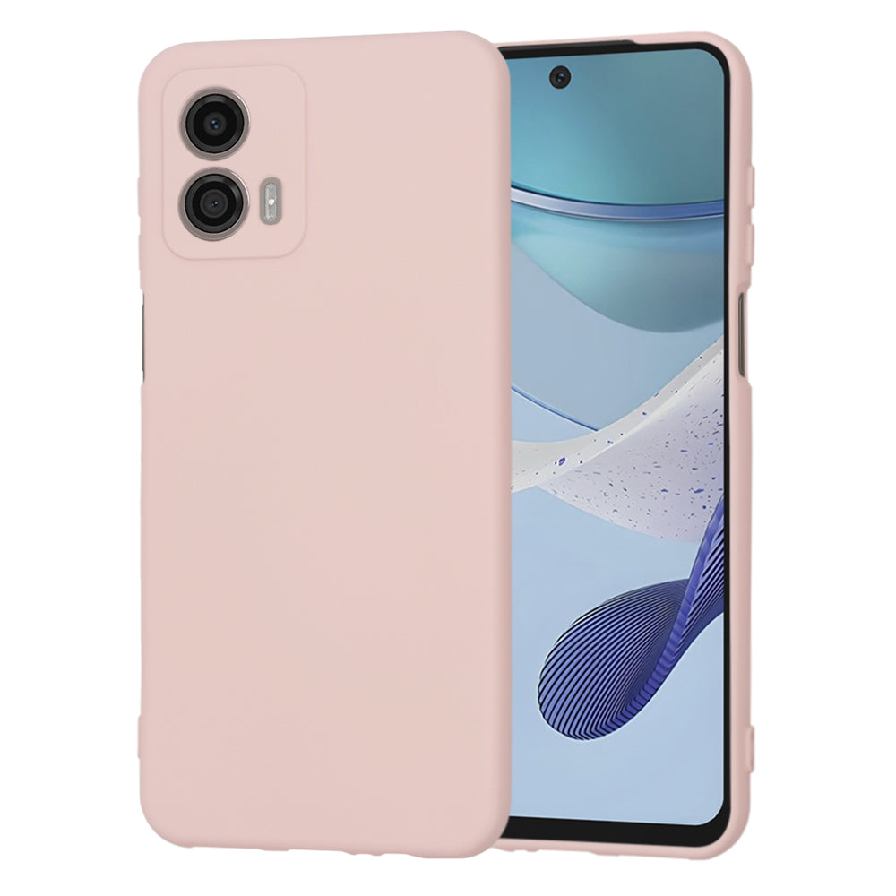Maska za Motorola Moto G53, Techsuit, SoftFlex, Roza