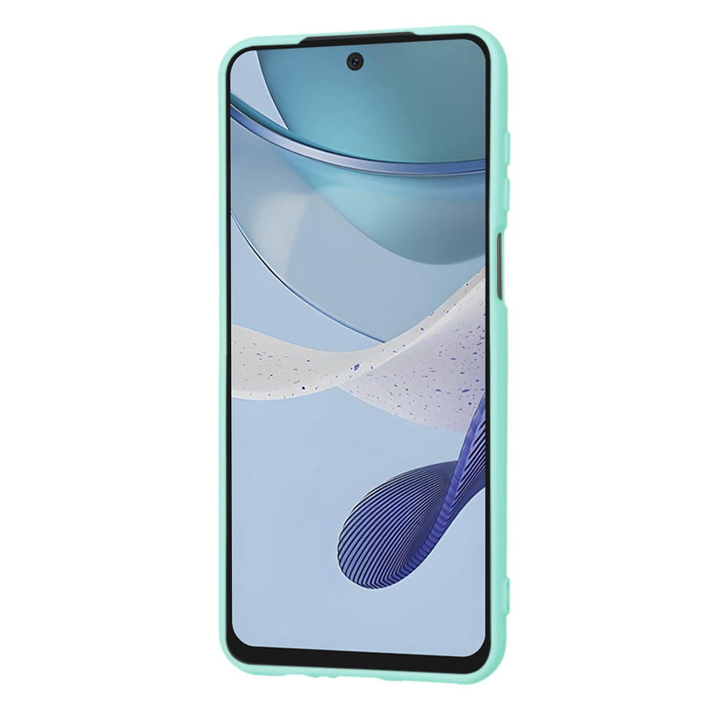 Maska za Motorola Moto G53, Techsuit, SoftFlex, Tirkizna
