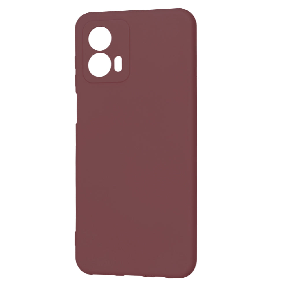 Maska za Motorola Moto G53, Techsuit, SoftFlex, Bordo