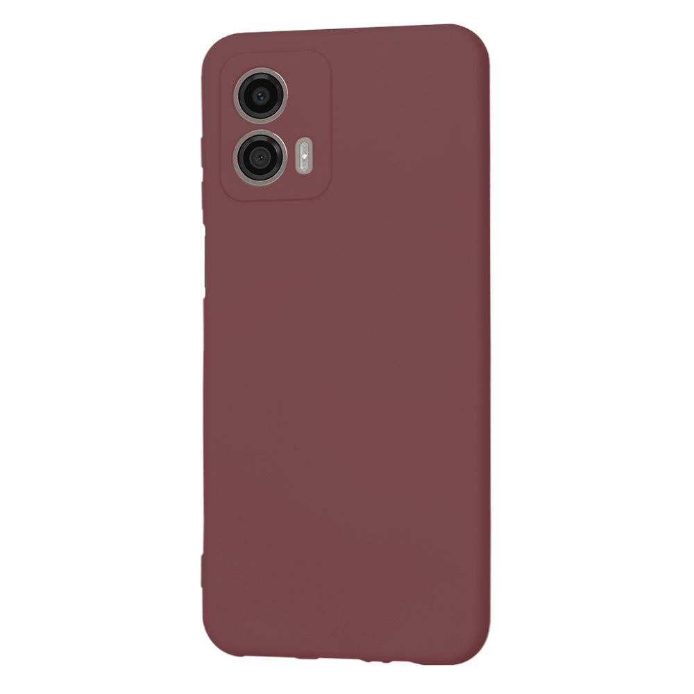 Maska za Motorola Moto G53, Techsuit, SoftFlex, Bordo