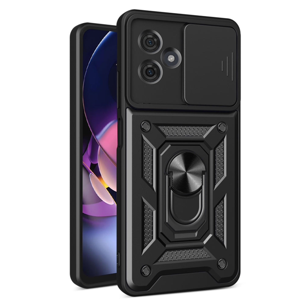 Maska za Motorola Moto G64 / G54 Power Edition, Techsuit, CamShield, Crna
