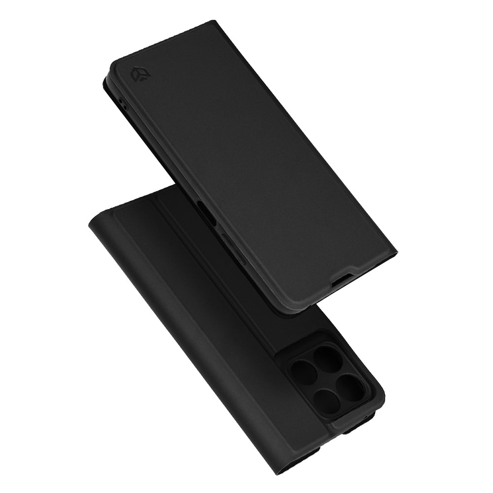 Futrola za Motorola Moto G67 Power / G57 Power, Techsuit, Magskin Book, Crna