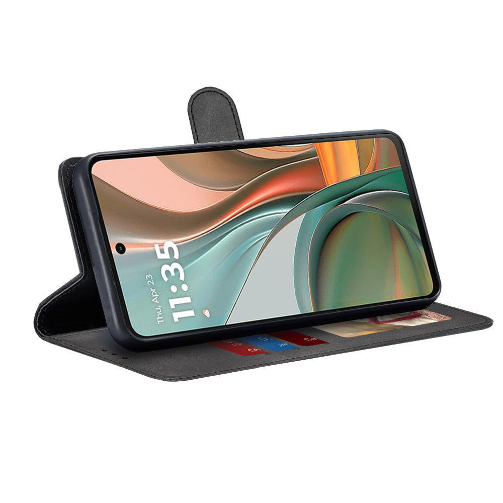 Futrola za Motorola Moto G75, Techsuit, Diary Book, Crna