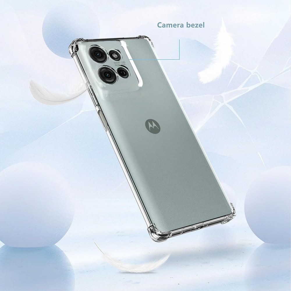 Maska za Motorola Moto G75, Techsuit, Shockproof Clear, Prozirna