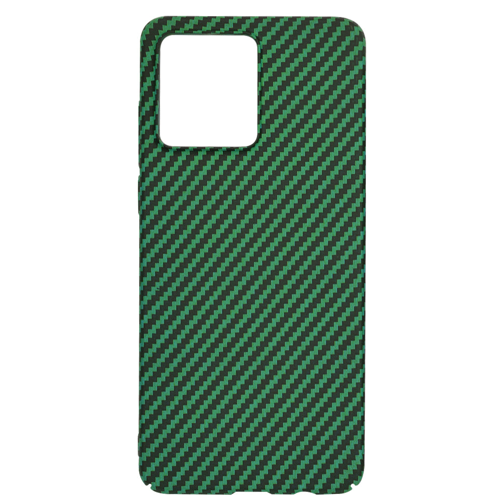 Maska za Motorola Moto G84, Techsuit, Carbonite FiberShell, Zelena