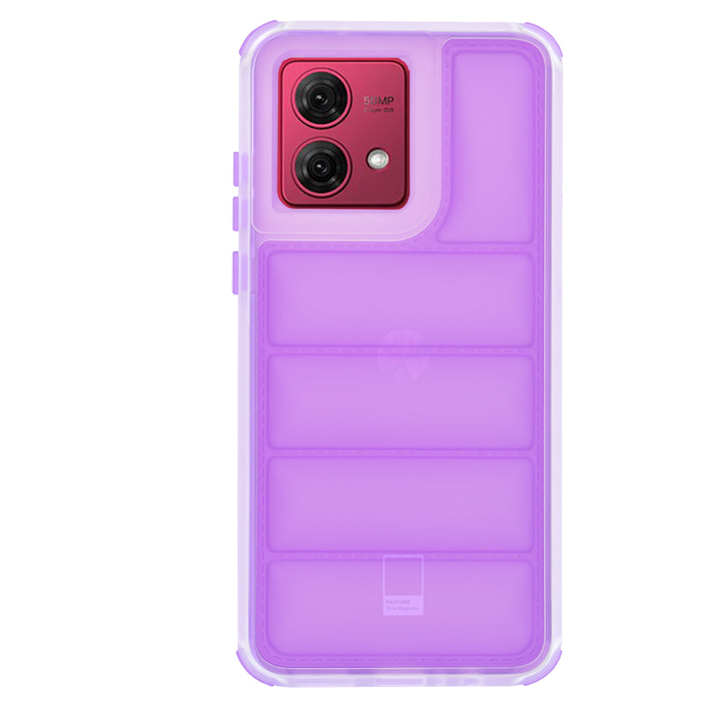 Maska za Motorola Moto G84, Techsuit, Wave Shield, Ljubičasta