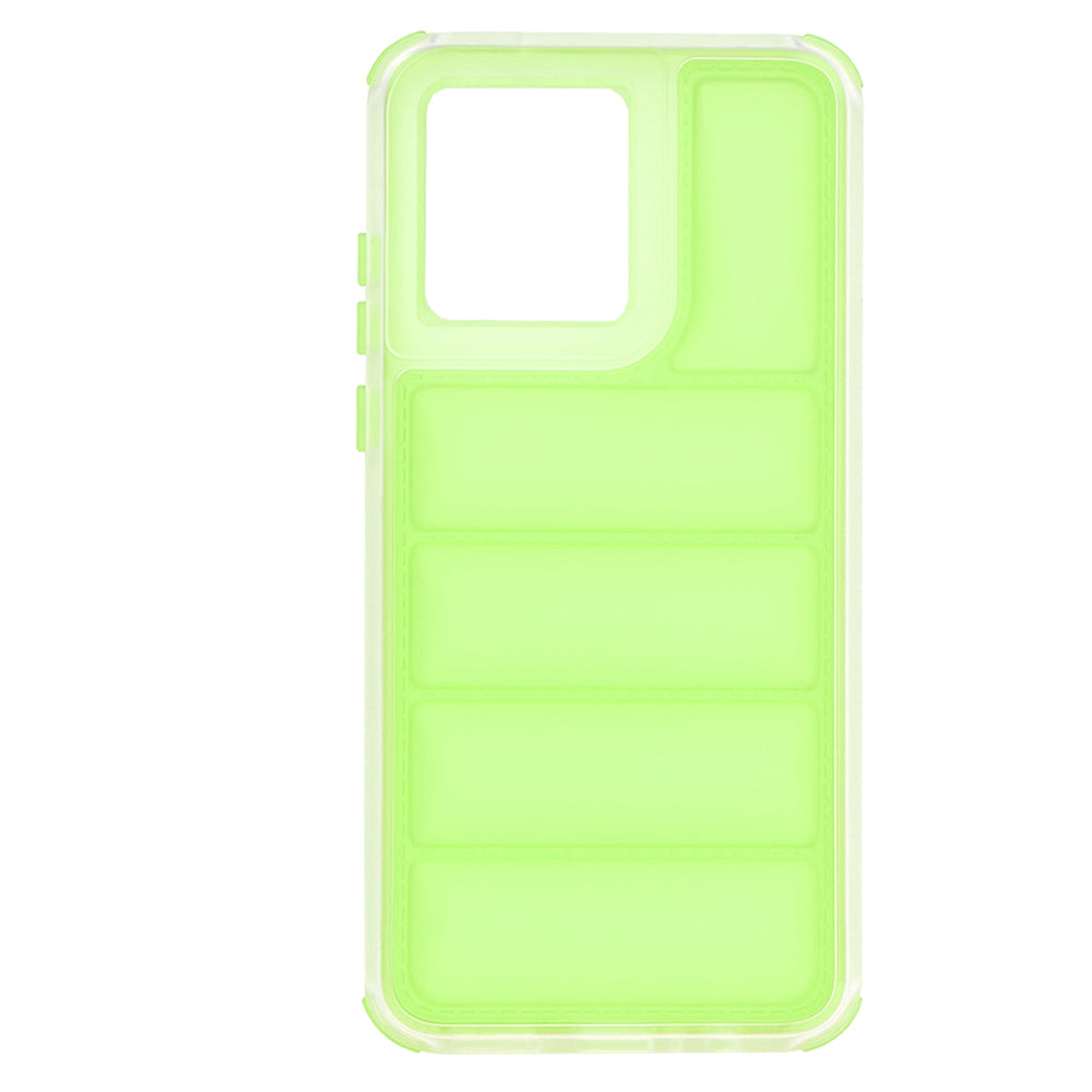 Maska za Motorola Moto G84, Techsuit, Wave Shield, Zelena