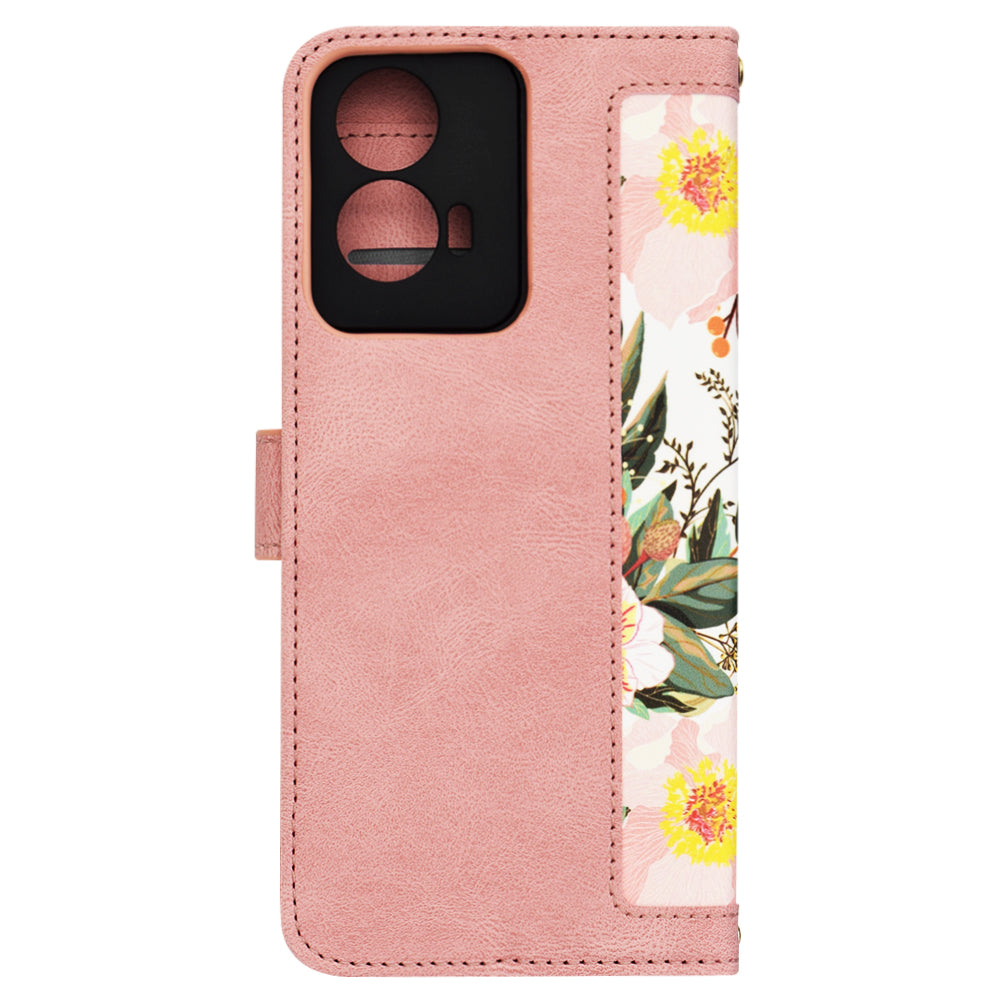 Futrola za Motorola Moto G85, Techsuit, FlipCraft, Roza