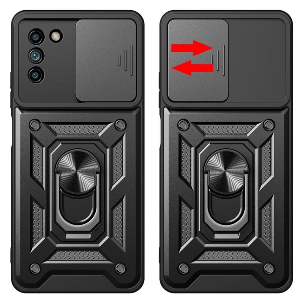 Maska za Nokia G22, Techsuit, CamShield, Crna