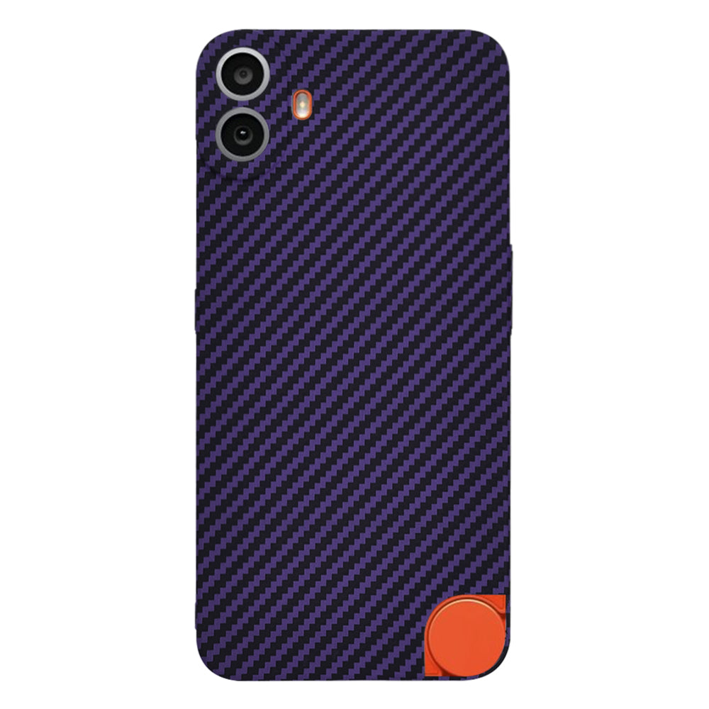 Futrola za Nothing CMF Phone 1, Techsuit, Carbonite FiberShell, Ljubičasta