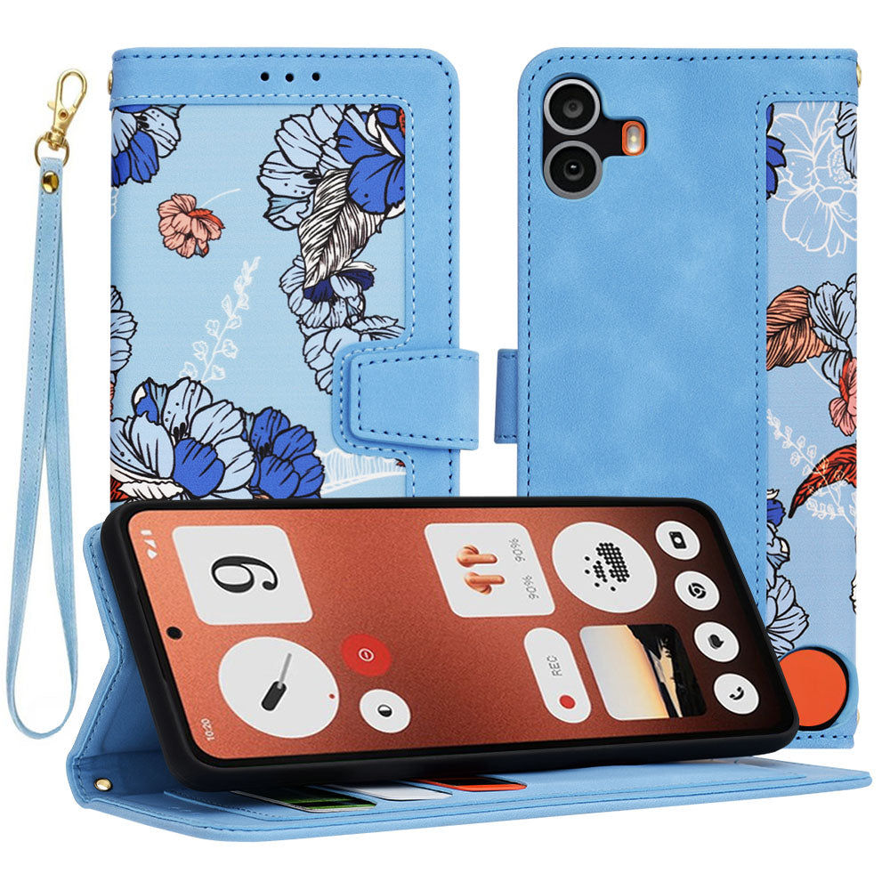 Futrola za Nothing CMF Phone 1, Techsuit, FlipCraft, Plava