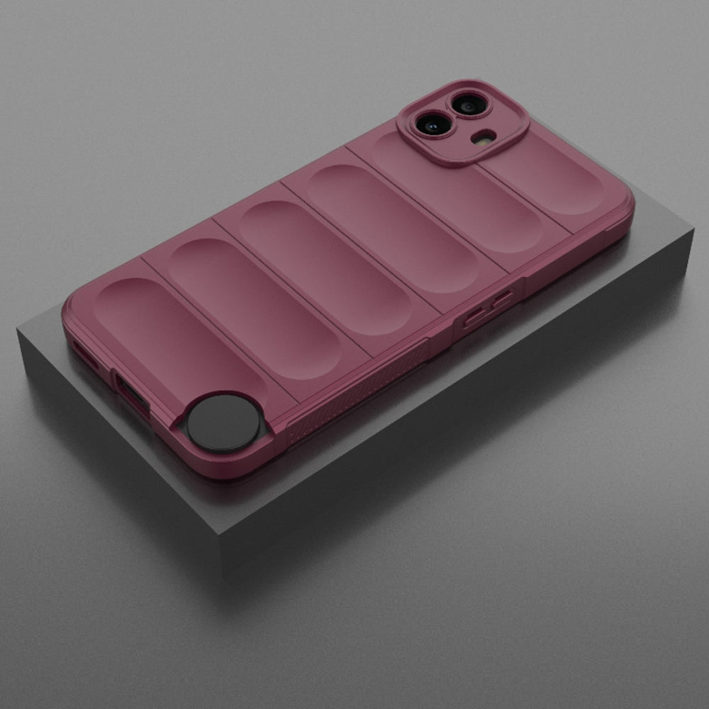 Futrola za Nothing CMF Phone 1, Techsuit, Magic Shield, Bordo