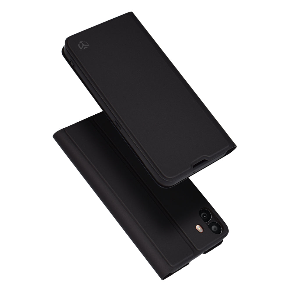 Maska za Nothing CMF Phone 1, Techsuit, Magskin Book, Crna
