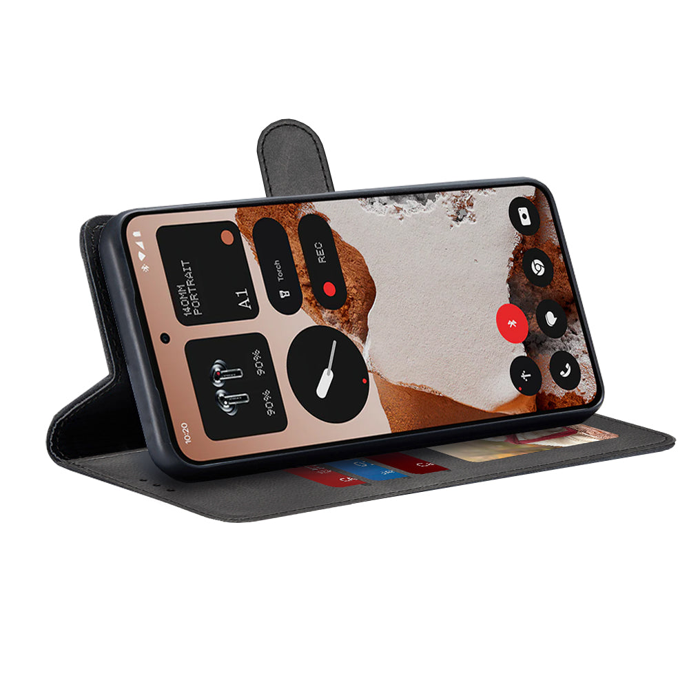 Futrola za Nothing CMF Phone 2 Pro, Techsuit, Diary Book, Crna