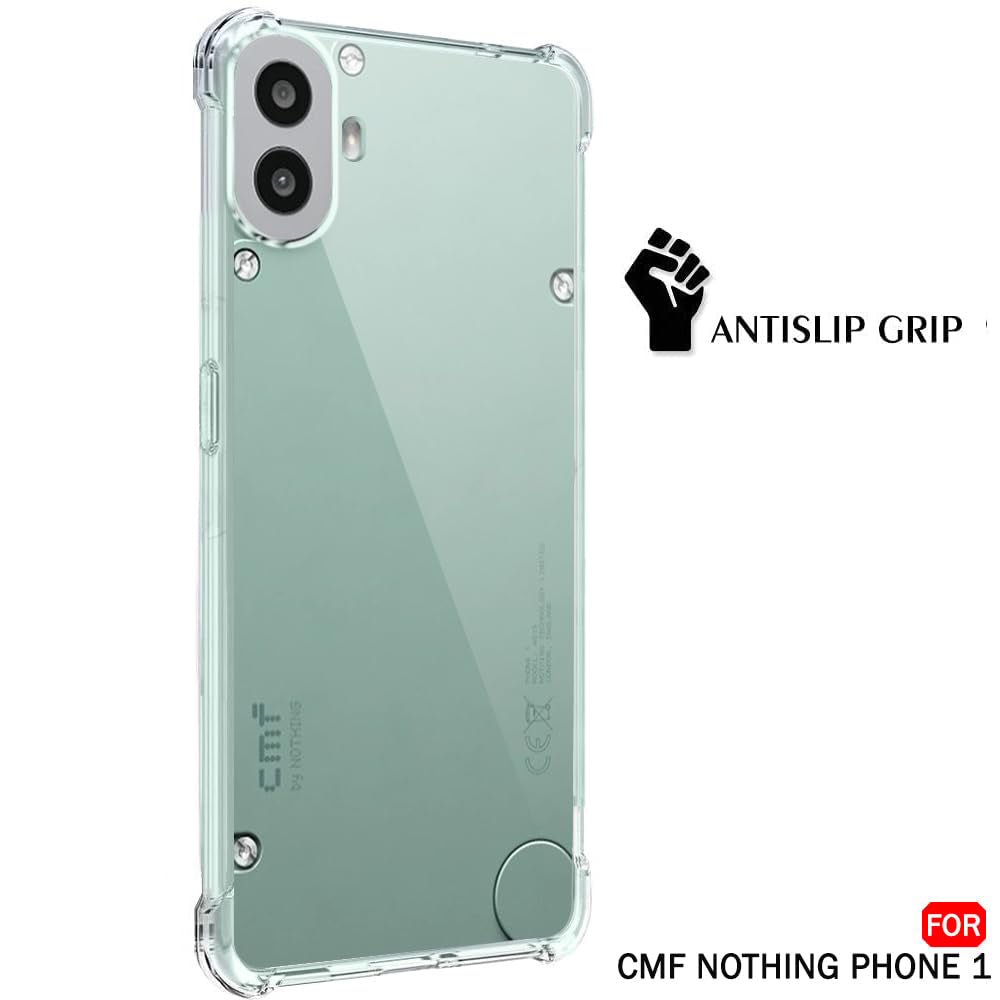 Maska za Nothing CMF Phone 2 Pro, Techsuit, Shockproof Clear, Prozirna