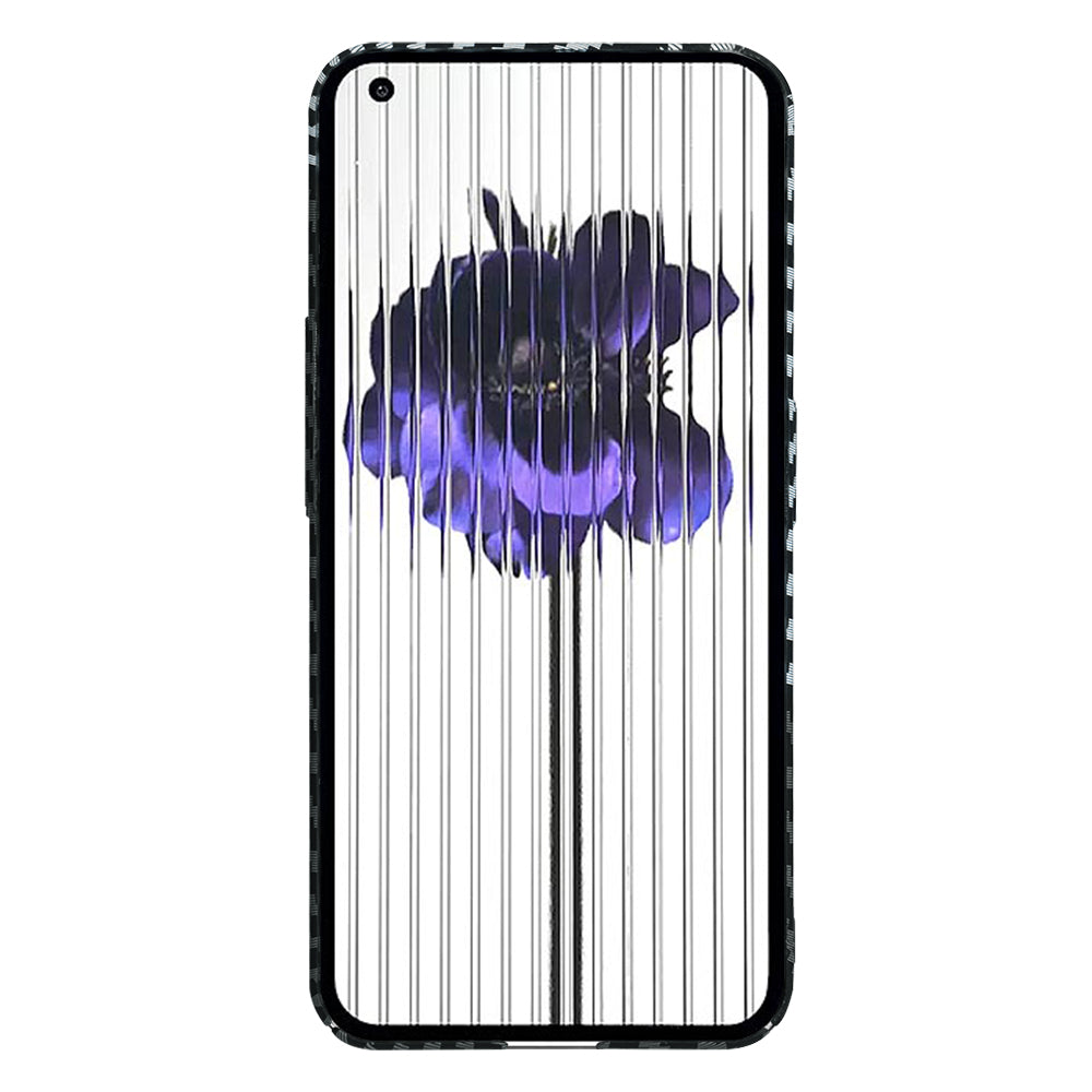 Maska za Nothing Phone (1), Techsuit, Carbonite FiberShell, Crno Siva