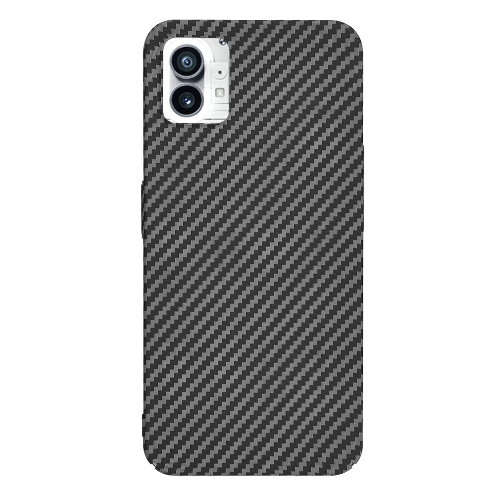 Maska za Nothing Phone (1), Techsuit, Carbonite FiberShell, Crna