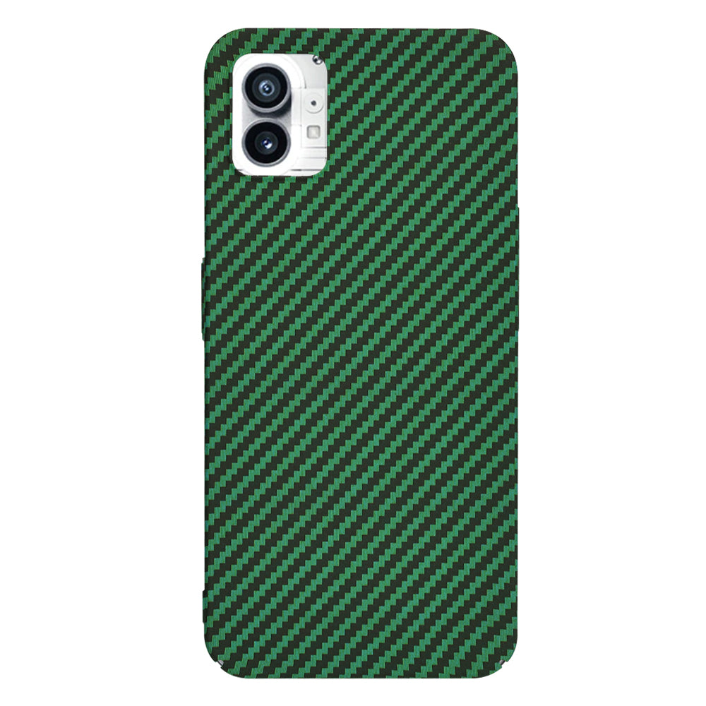 Maska za Nothing Phone (1), Techsuit, Carbonite FiberShell, Zelena