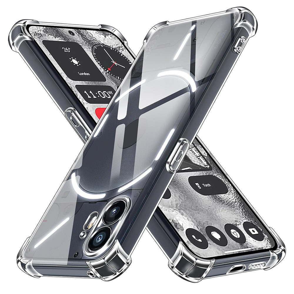 Maska za Nothing Phone (2), Techsuit, Shockproof Clear, Prozirna