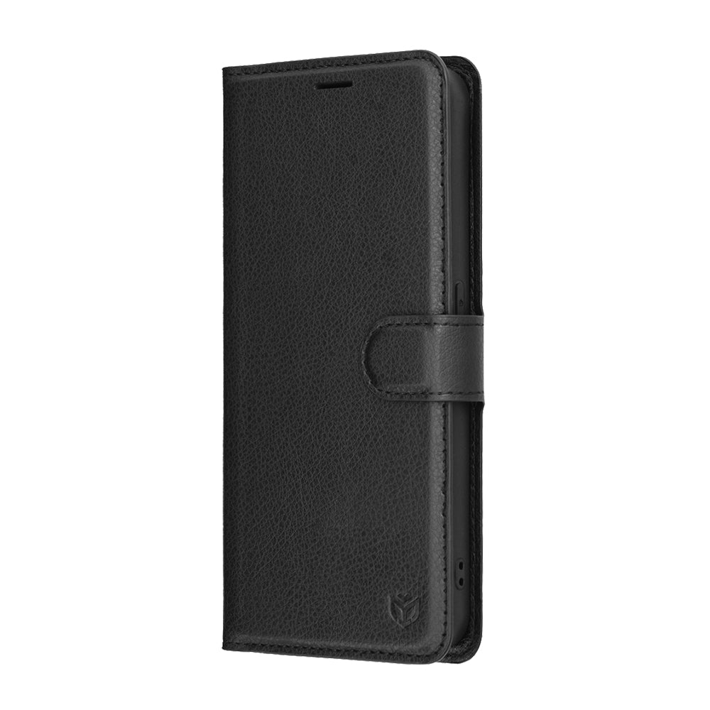 Futrola za Nothing Phone (3a) Lite, Techsuit, Leather Folio, Crna