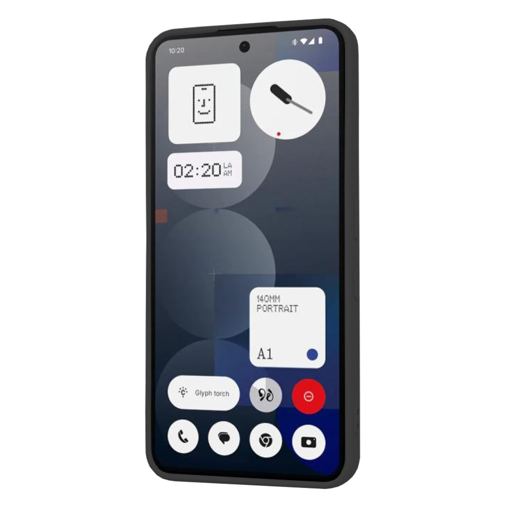 Maska za Nothing Phone (3a) Pro, Techsuit, SoftFlex, Crna