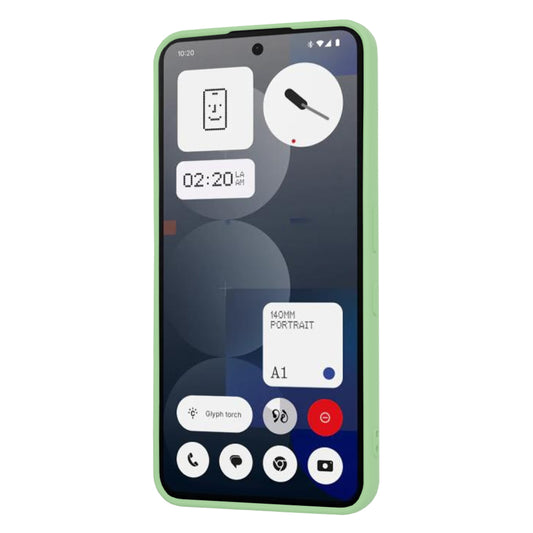 Maska za Nothing Phone (3a) Pro, Techsuit, SoftFlex, Svijetlo Zelena
