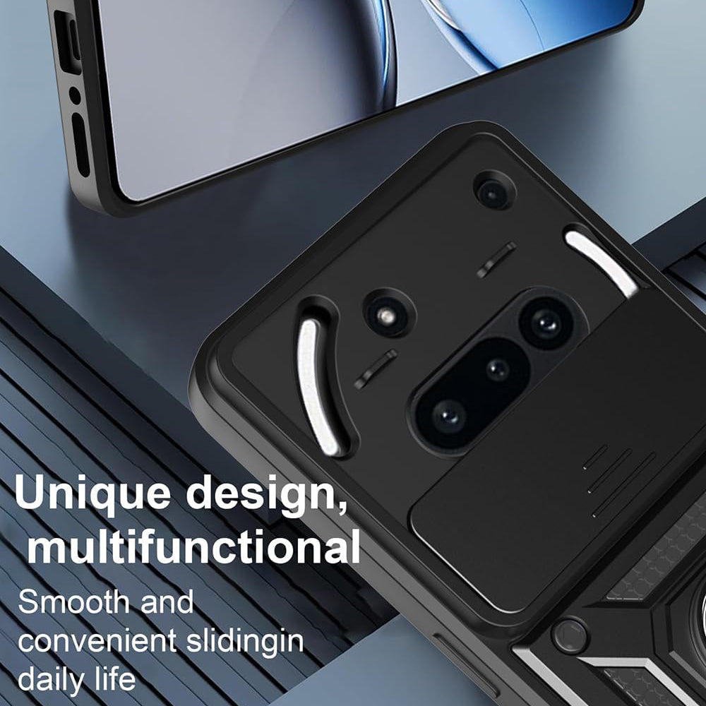 Maska za Nothing Phone (3a), Techsuit, CamShield, Zelena