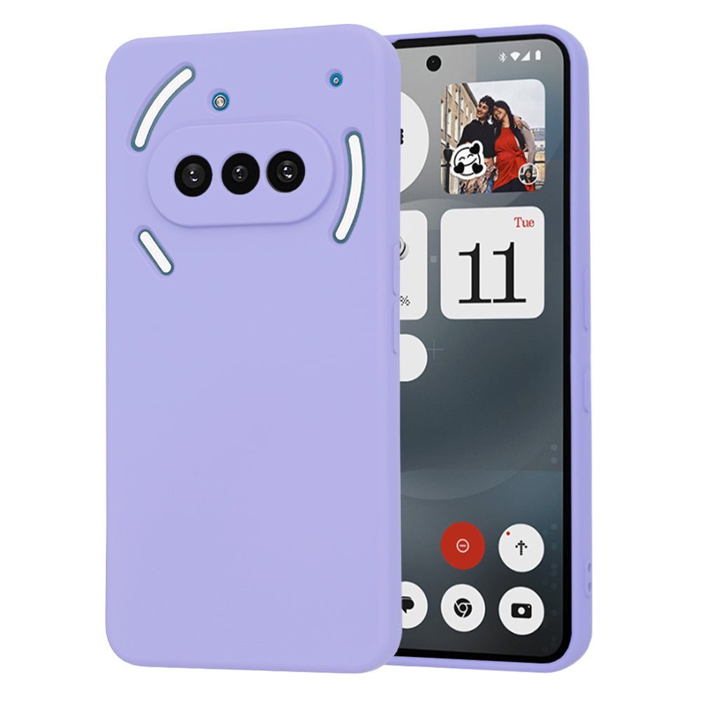 Maska za Nothing Phone (3a), Techsuit, SoftFlex, Svijetloljubičasta