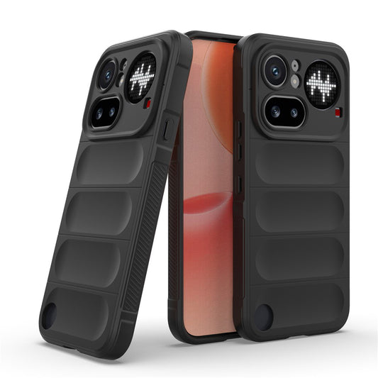 Futrola za Nothing Phone (4a) Pro, Techsuit, Magic Shield, Crna