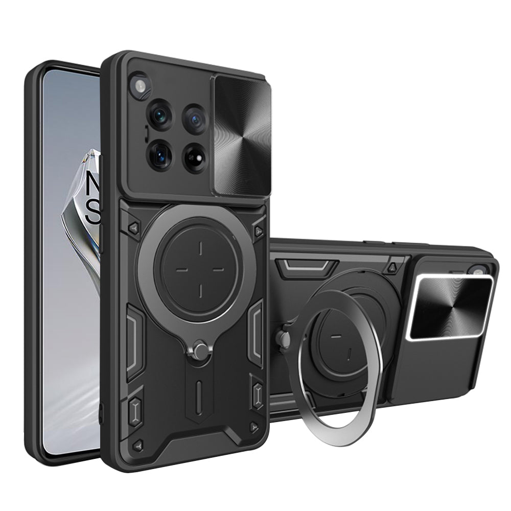 Maska za OnePlus 12, Techsuit, CamGuard Pro, Crna