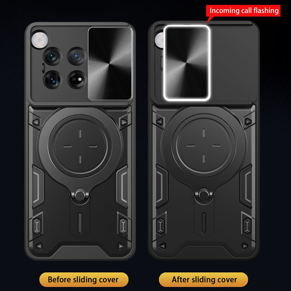 Maska za OnePlus 12, Techsuit, CamGuard Pro, Crna