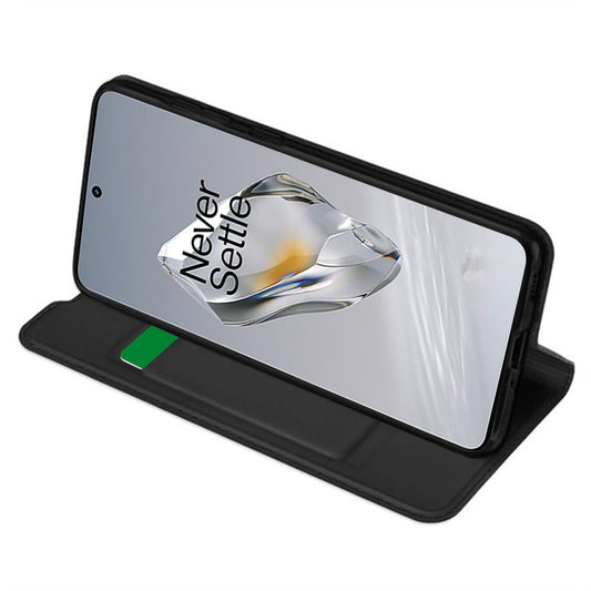 Maska za OnePlus 12, Techsuit, Magskin Book, Crna