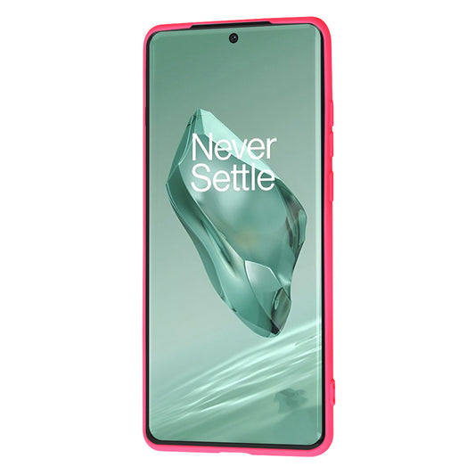 Maska za OnePlus 12, Techsuit, SoftFlex, Tamno Roza