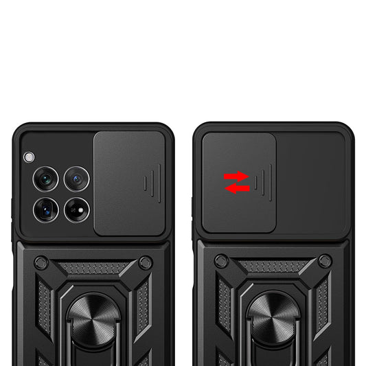 Maska za OnePlus 12R, Techsuit, CamShield, Roza