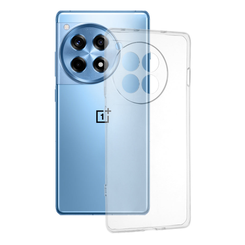 Maska za OnePlus 12R, Techsuit, Prozirna, Transparentna