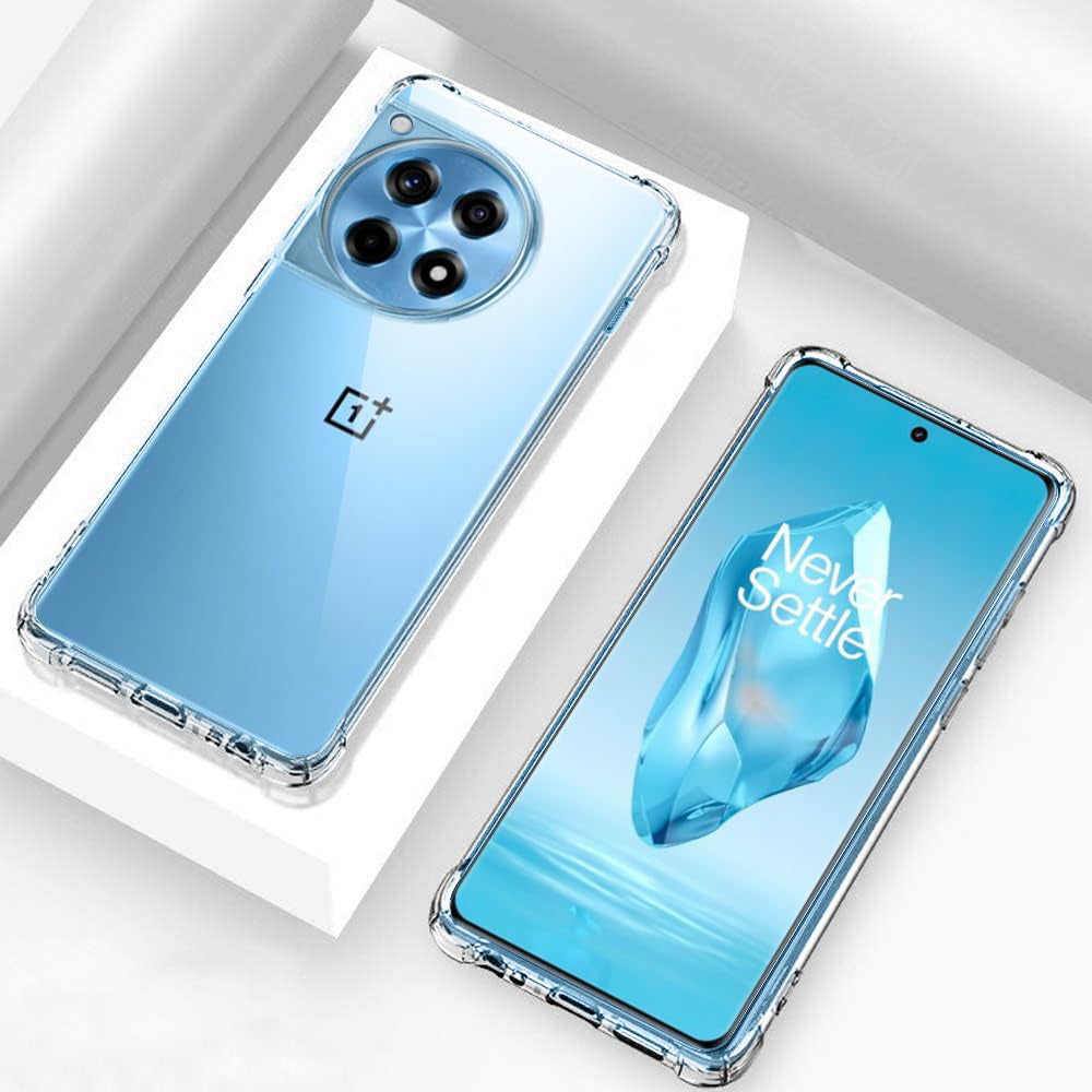 Maska za OnePlus 12R, Techsuit, Shockproof Clear, Prozirna